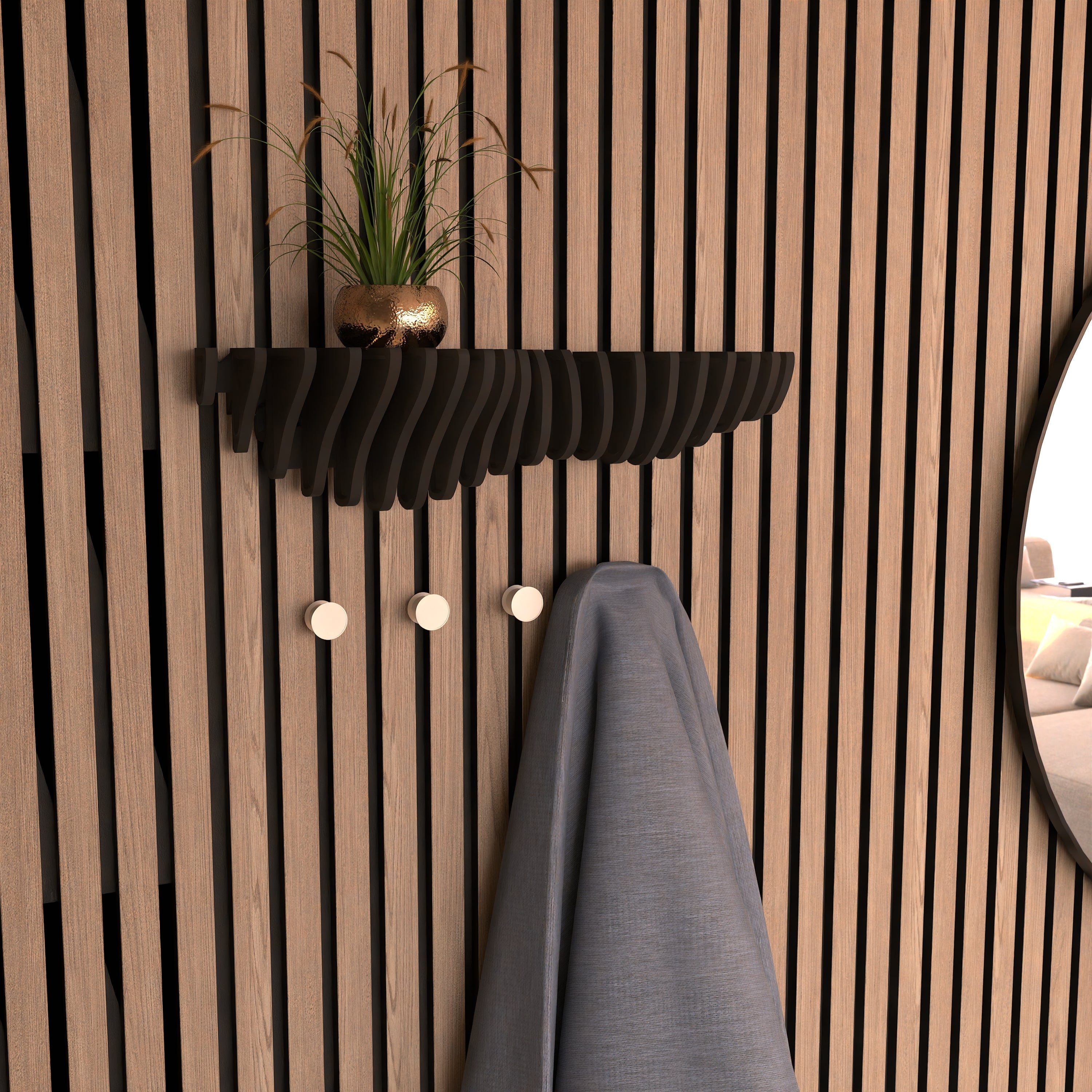 Acoustic panels living room