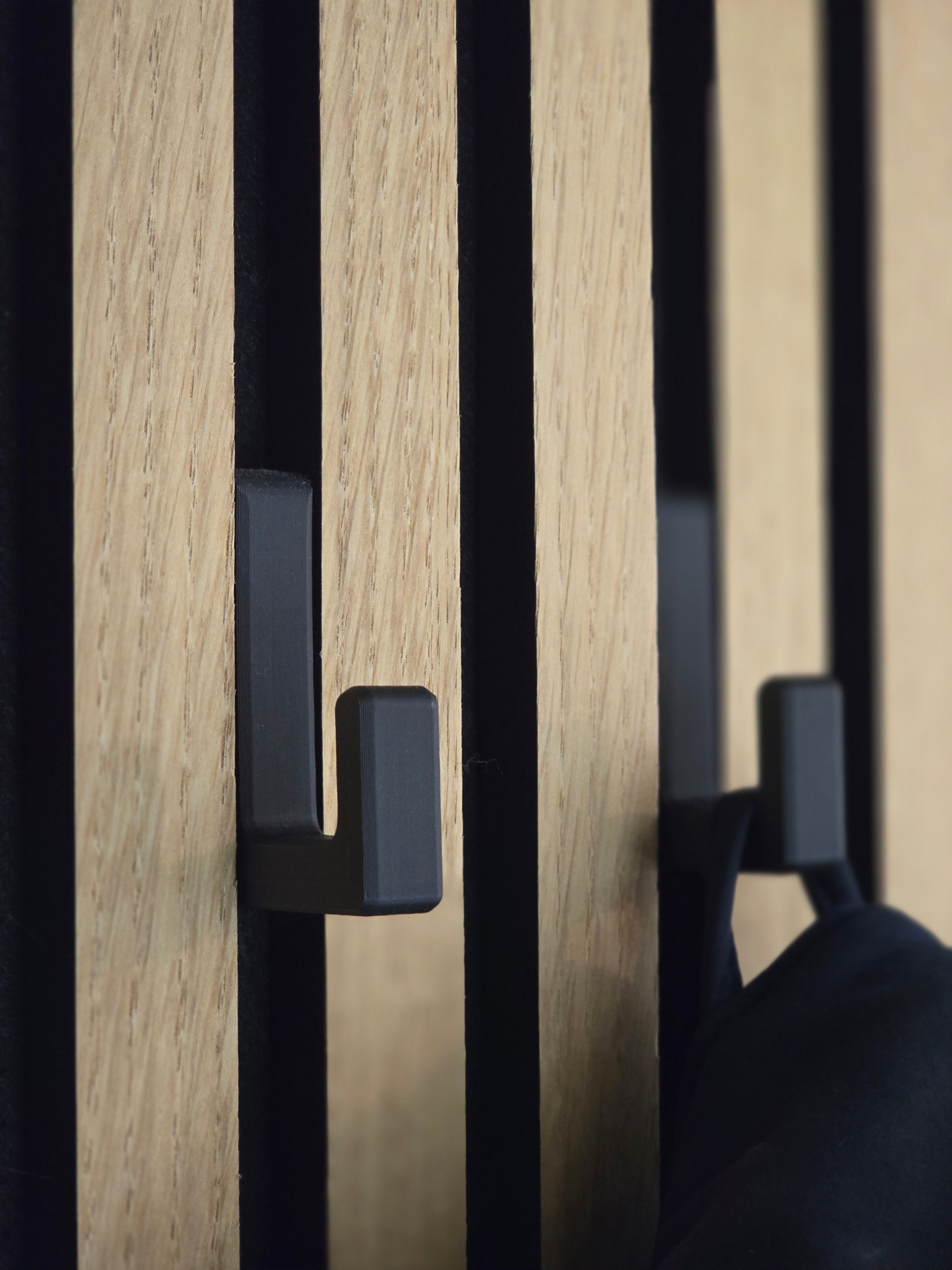 Single Hook Square for Acoustic Panels - Installation Type: Wall Clip