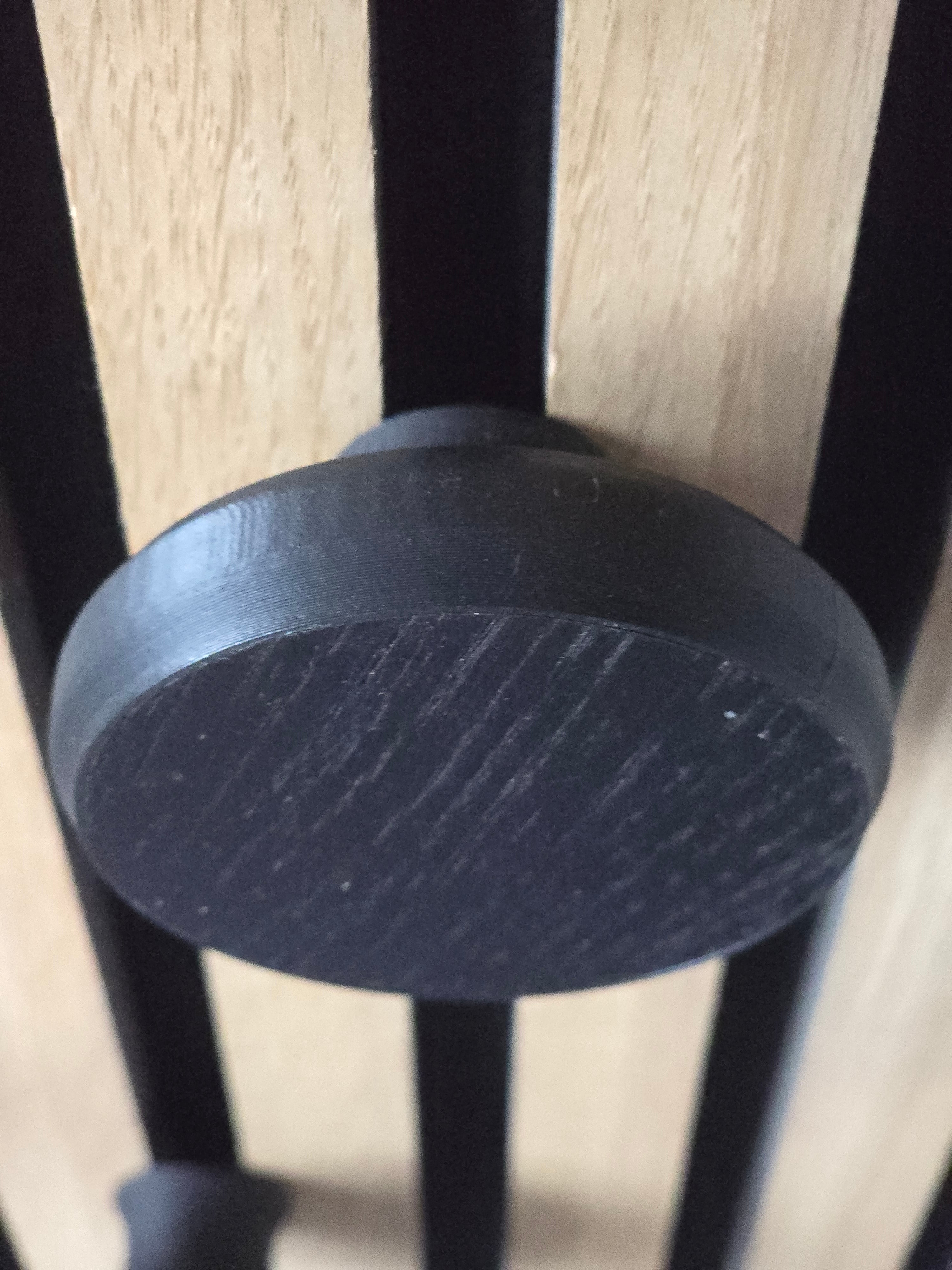 Round Hook/Hanger Oak Wood Veneer for Acoustic Panels - Installation Type: Wall Clip