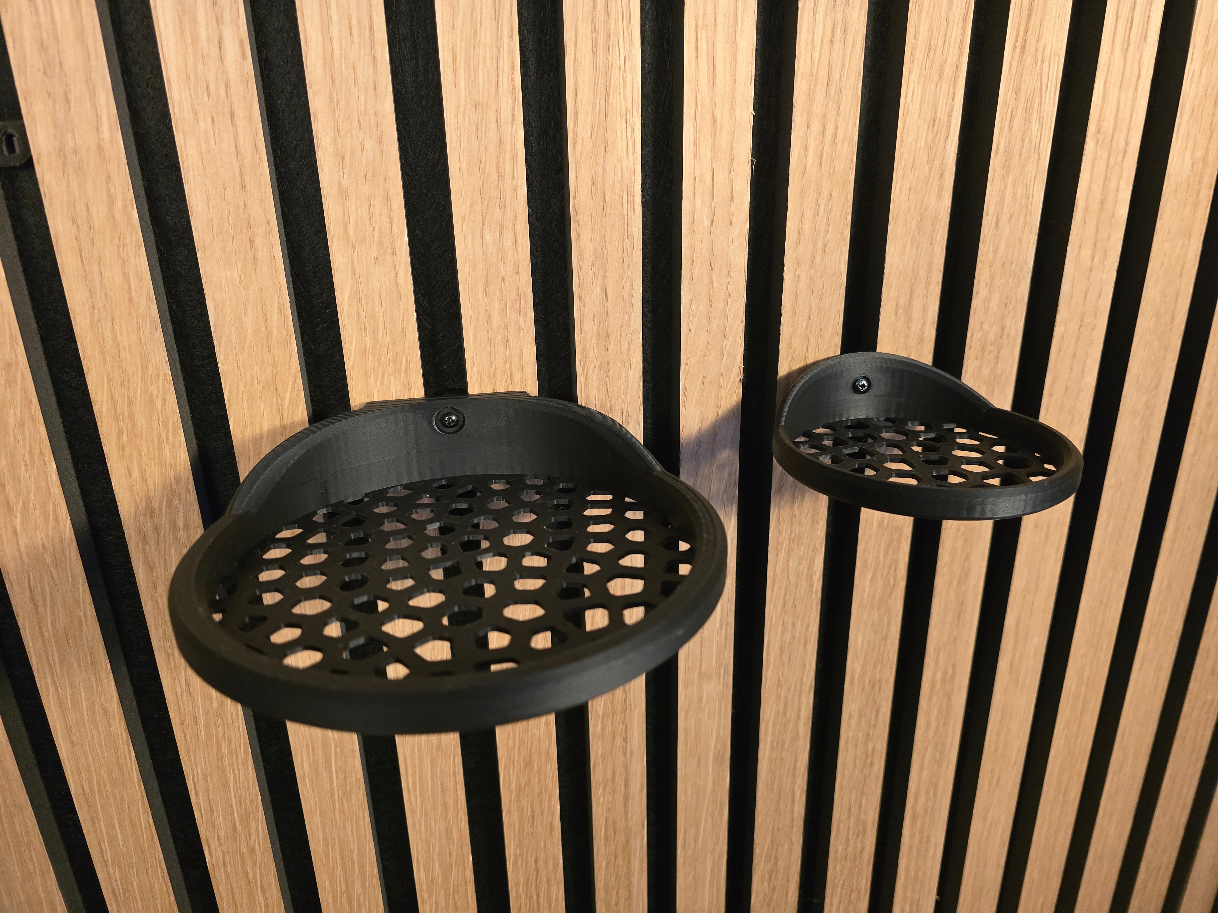 Round Tray for Acoustic Panels - Installation type: Wall Clip