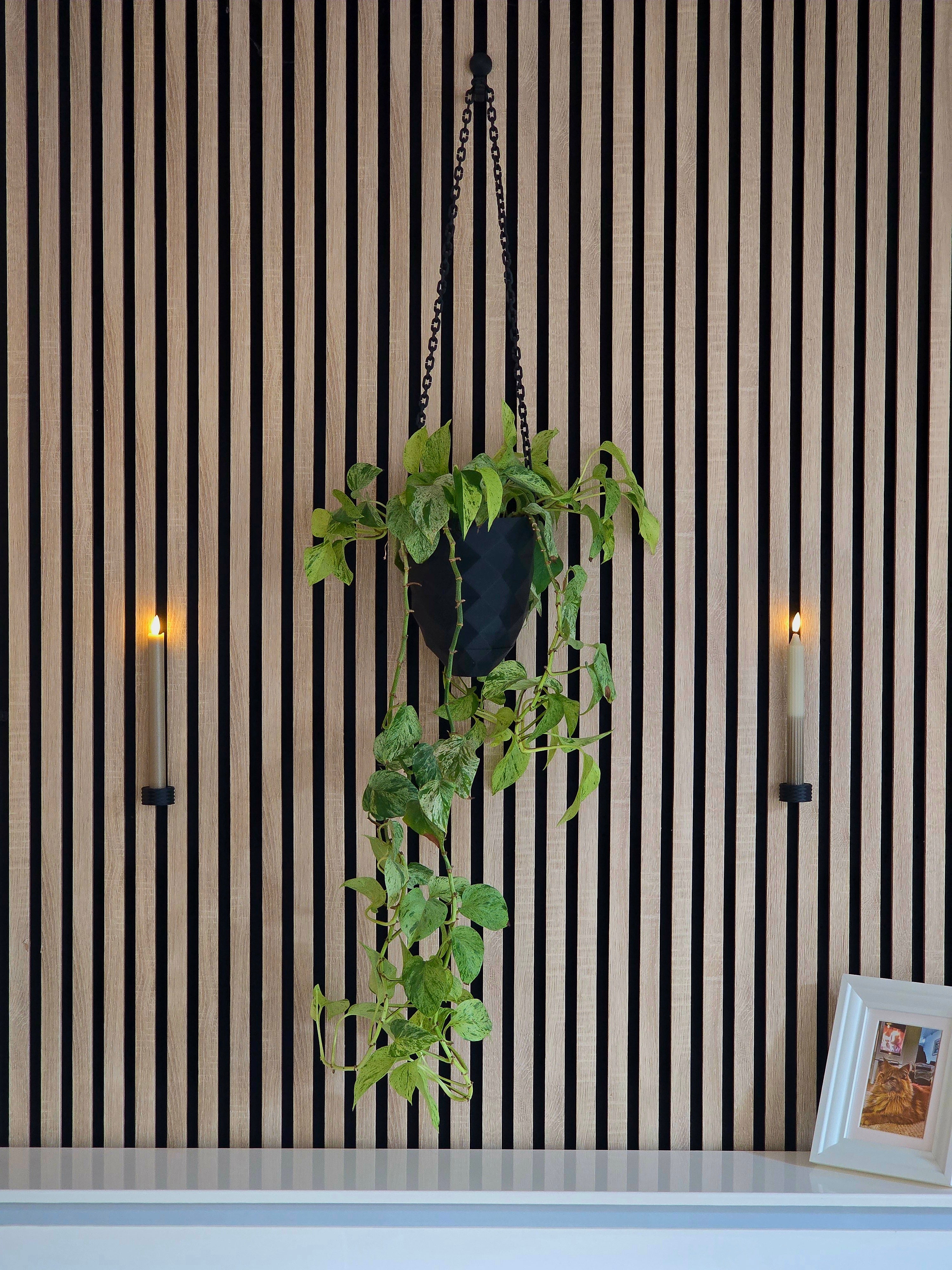 Teelicht-/Kerzenhalter für Akustikpaneele – Montageart: Wandclip