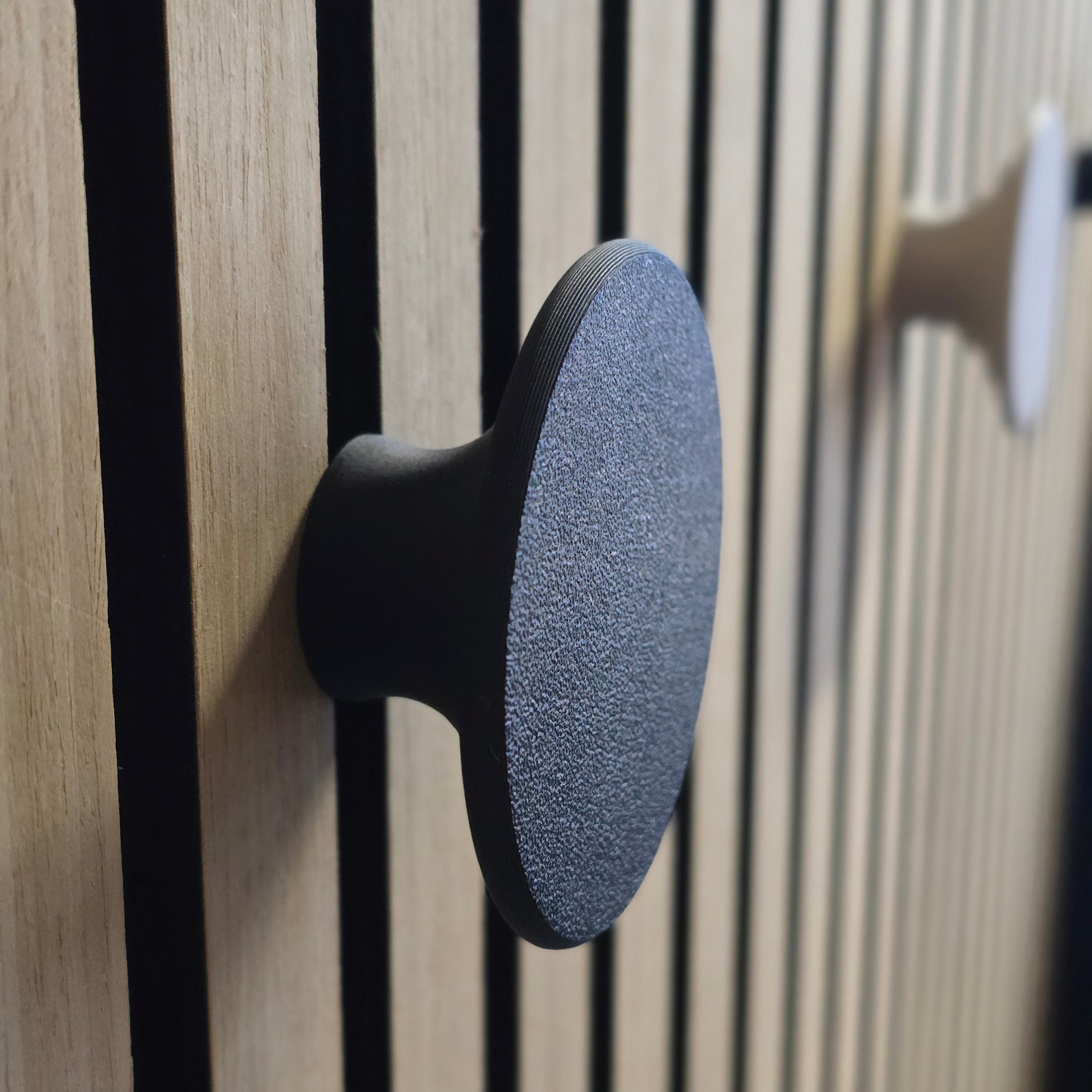Knophaak voor akoestische panelen - Installatietype: Muurclip