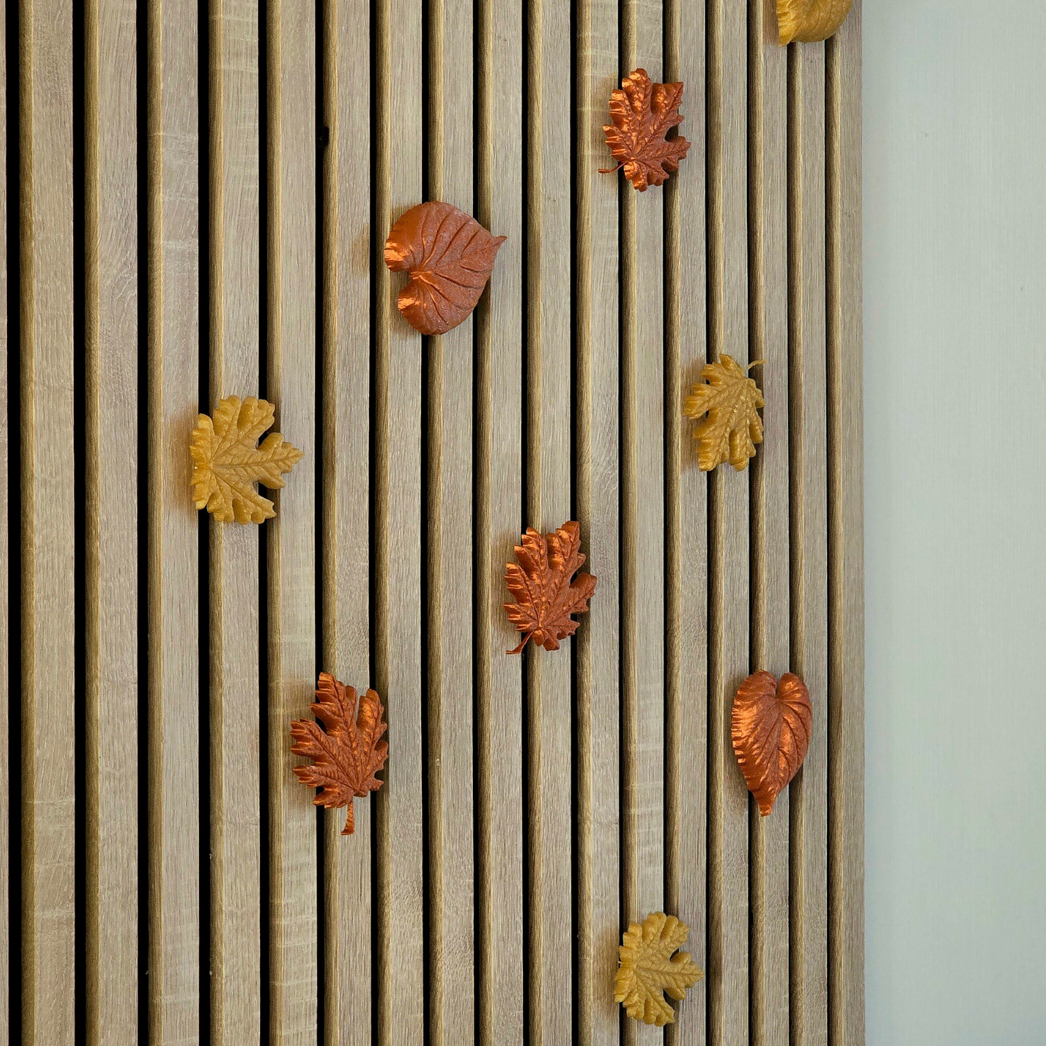 Herbstdeko für Akustikpaneele - Montageart: Wandclip