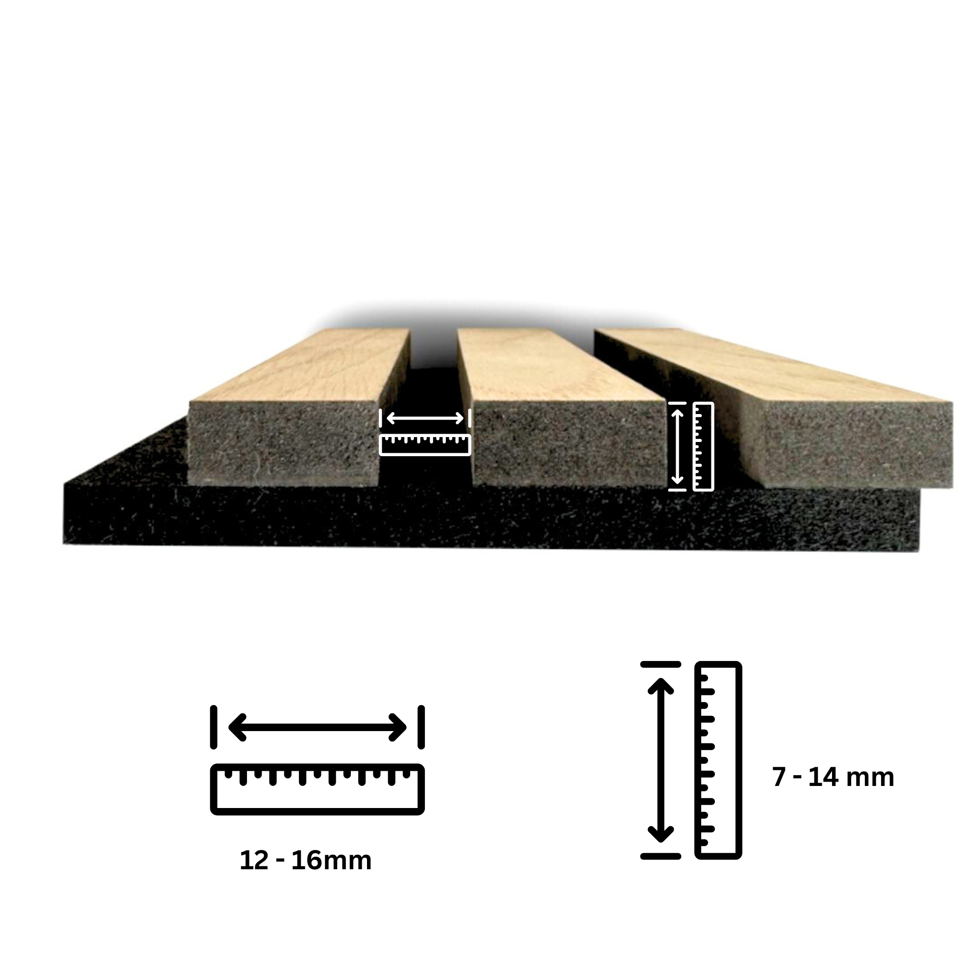 Square Design Coat Hook - Installation: Wall Clip