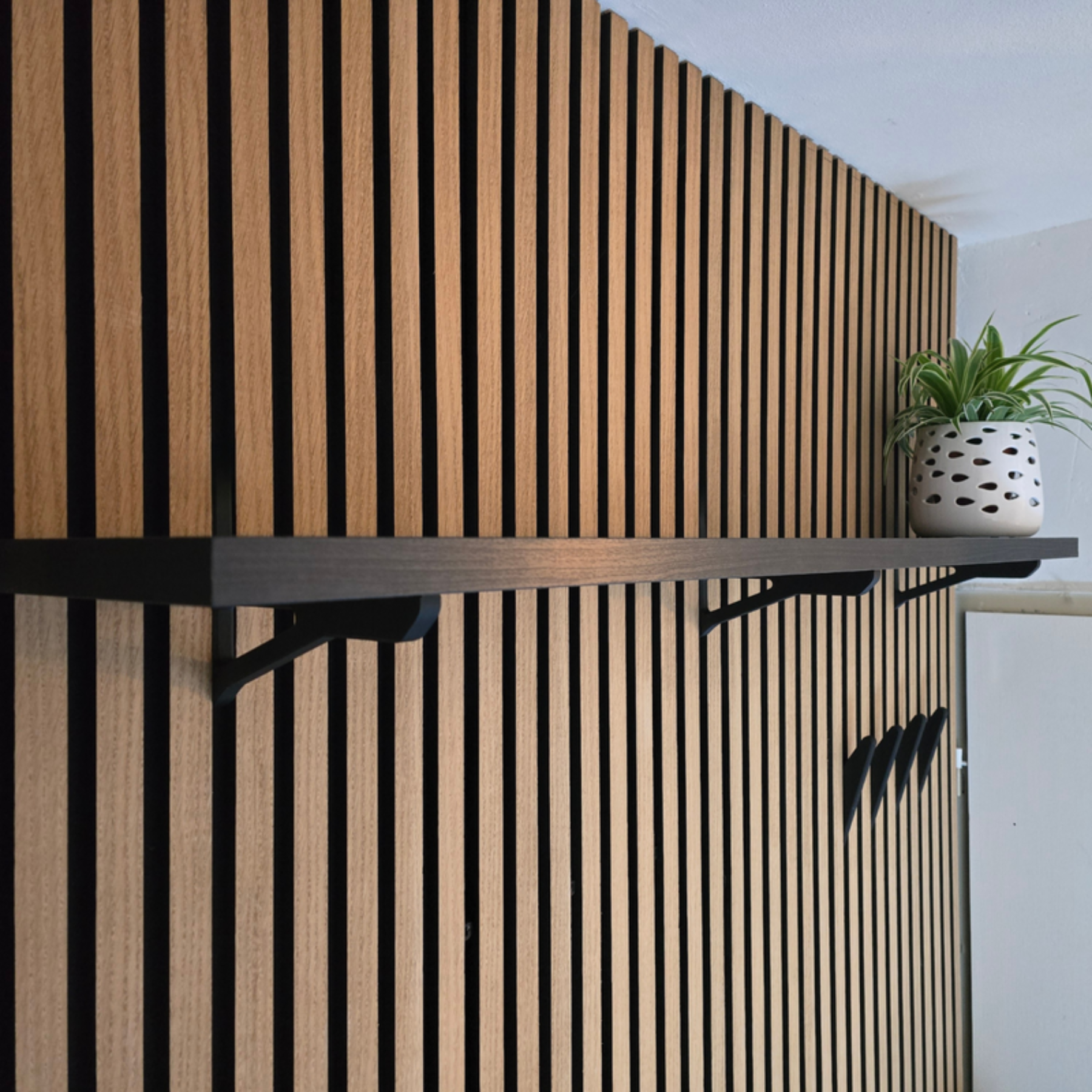 Shelf Brackets for Acoustic Panels - Installation Type: Wall Clip