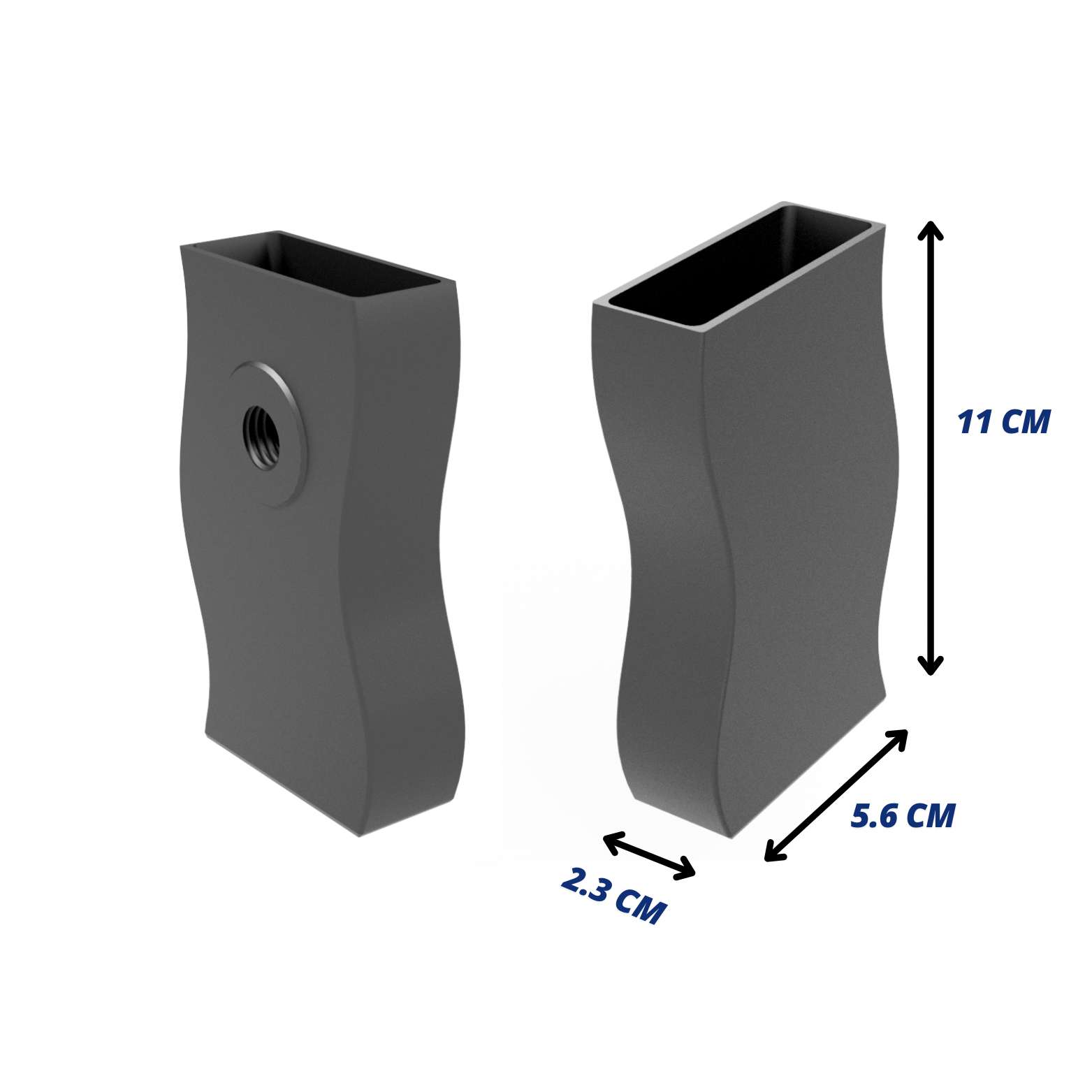 Acoustic panel - Wall Vase - dried flowers - No screw installation