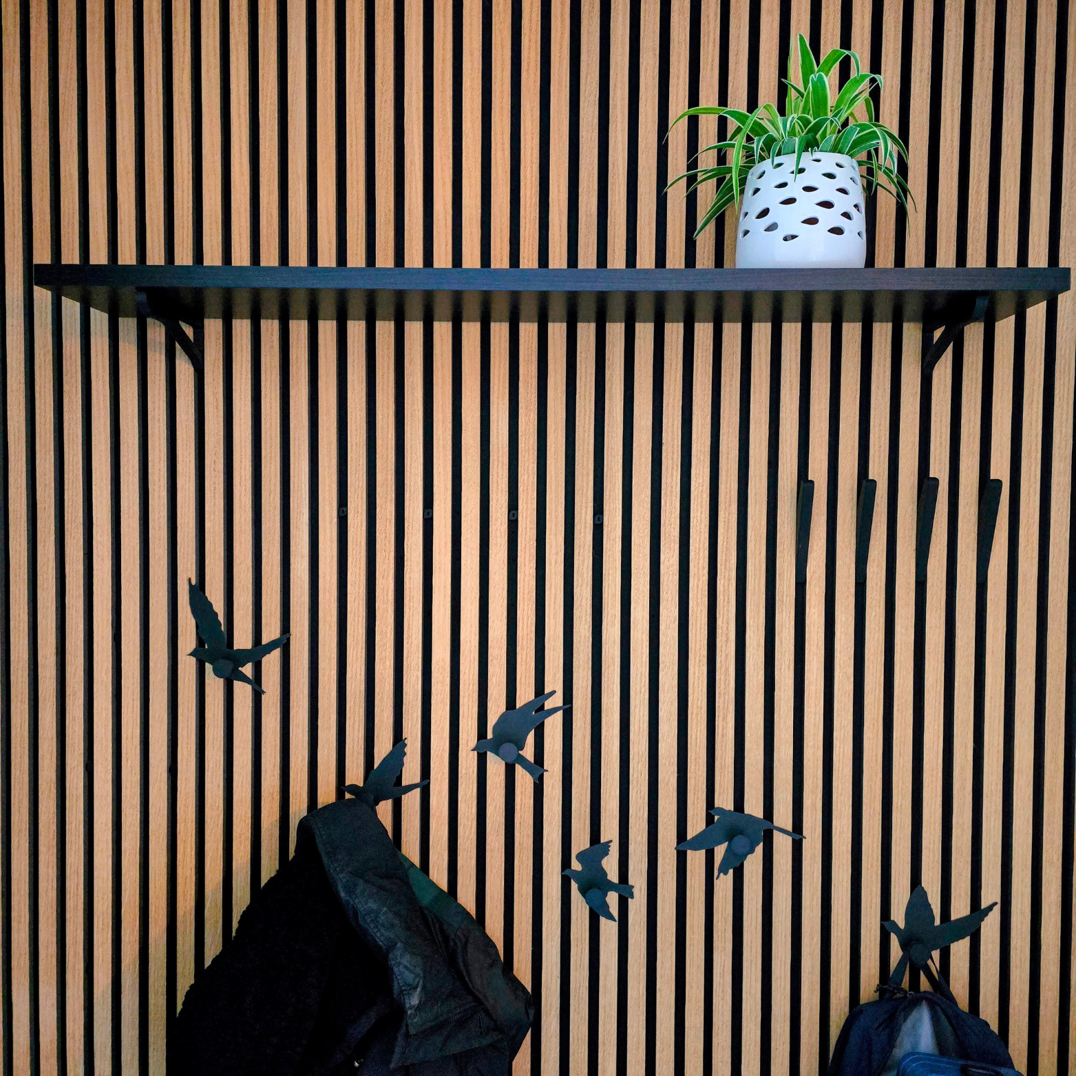 Regalhalterungen für Akustikplatten - Montageart: Wandclip