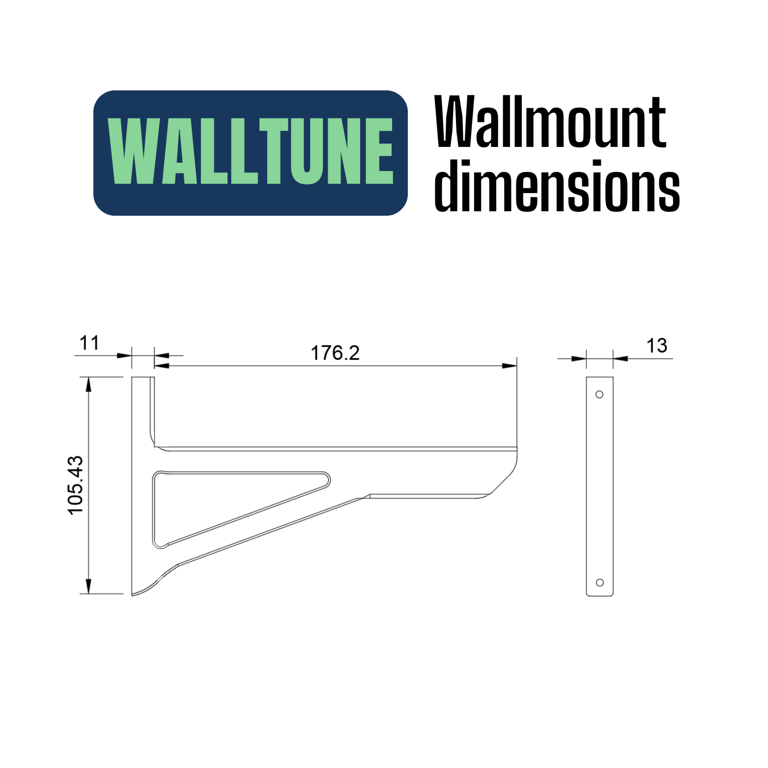 Regalhalterungen für Akustikplatten - Twist&Go - Montageart: Wandclip