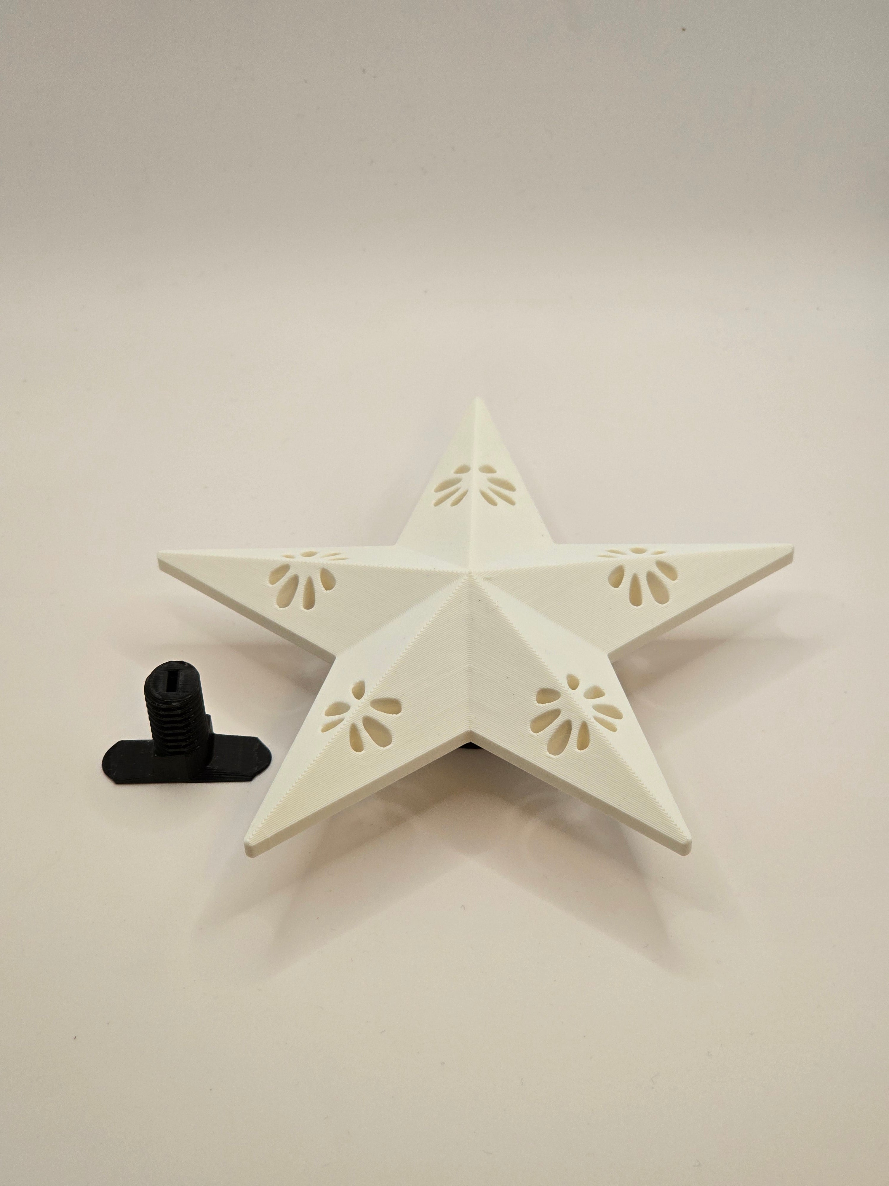 Decorative Stars for Acoustic Panels - Installation type: Wall Clip