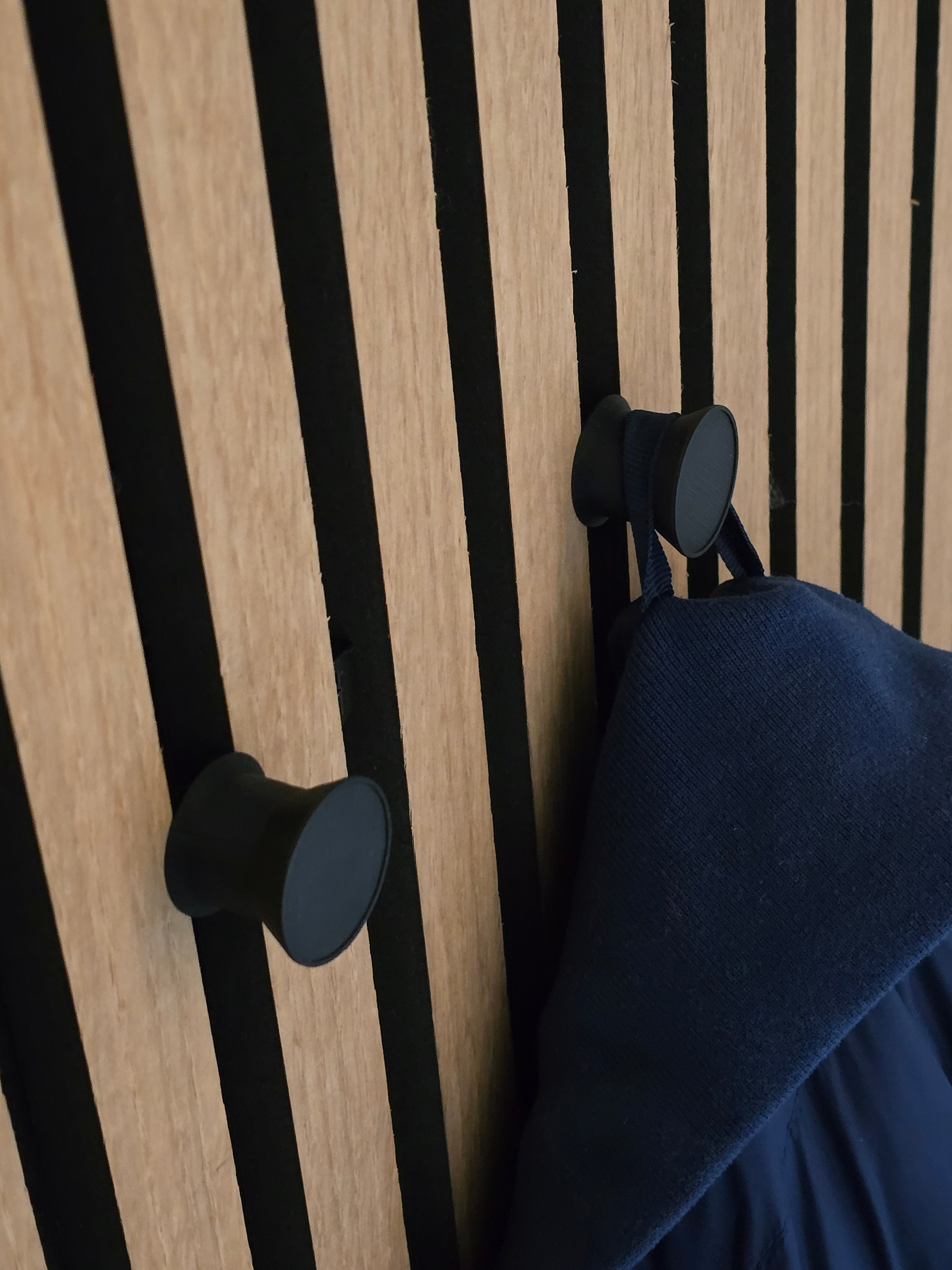 Knopfhaken für Akustikplatten - Montageart: Wandclip