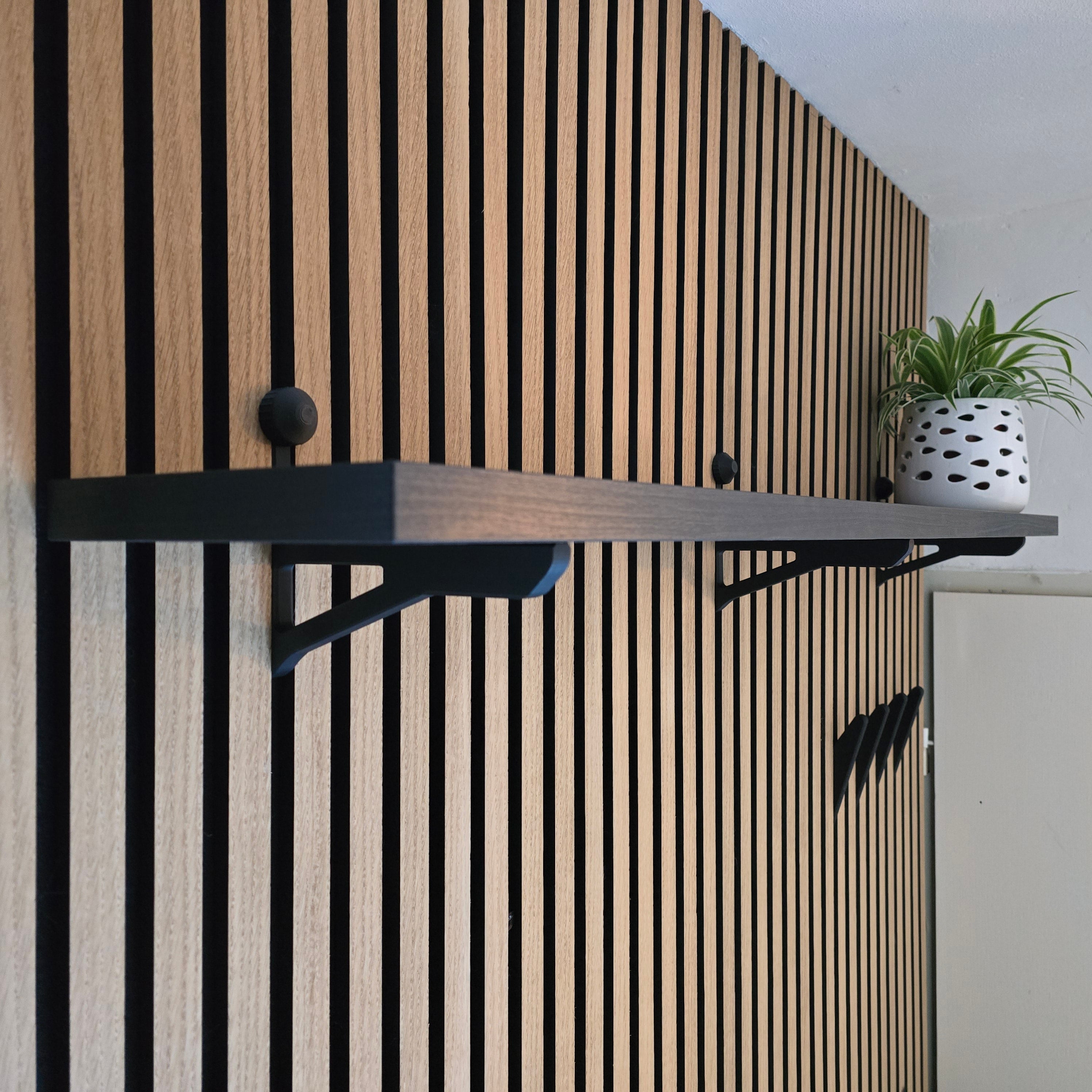Shelf Mounts for Acoustic Panels - Twist 2 Go - Installation Type: Wall Clip