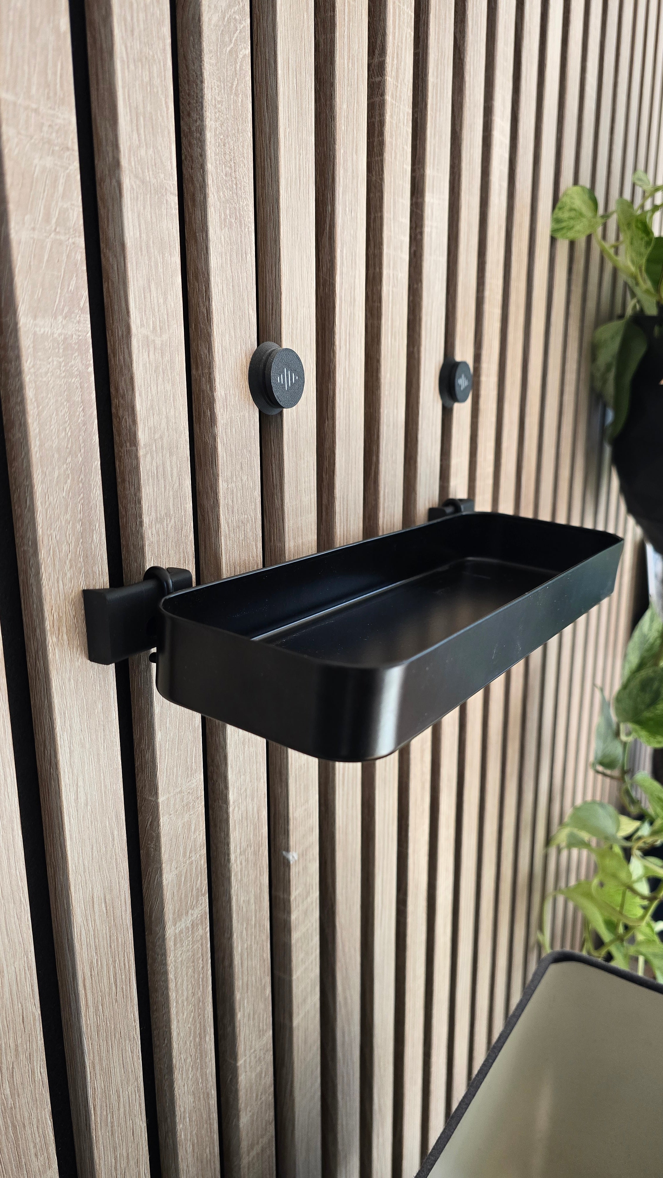 Akustikpaneel IKEA SKADIS Halterungen (2er-Set) – Twist & Go von WallTune