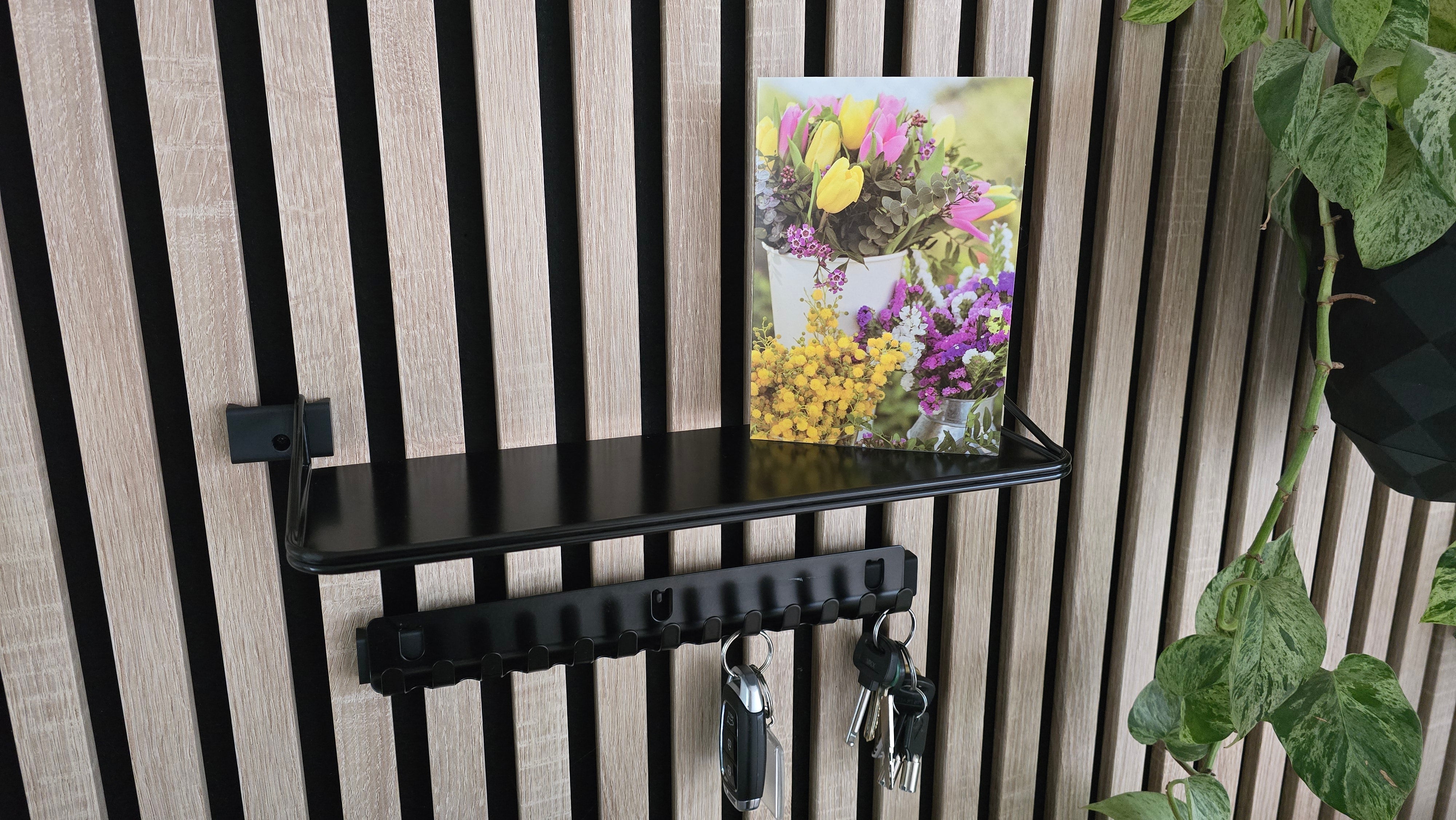 Akustikpaneel IKEA SKADIS Halterungen (2er-Set) – Twist & Go von WallTune