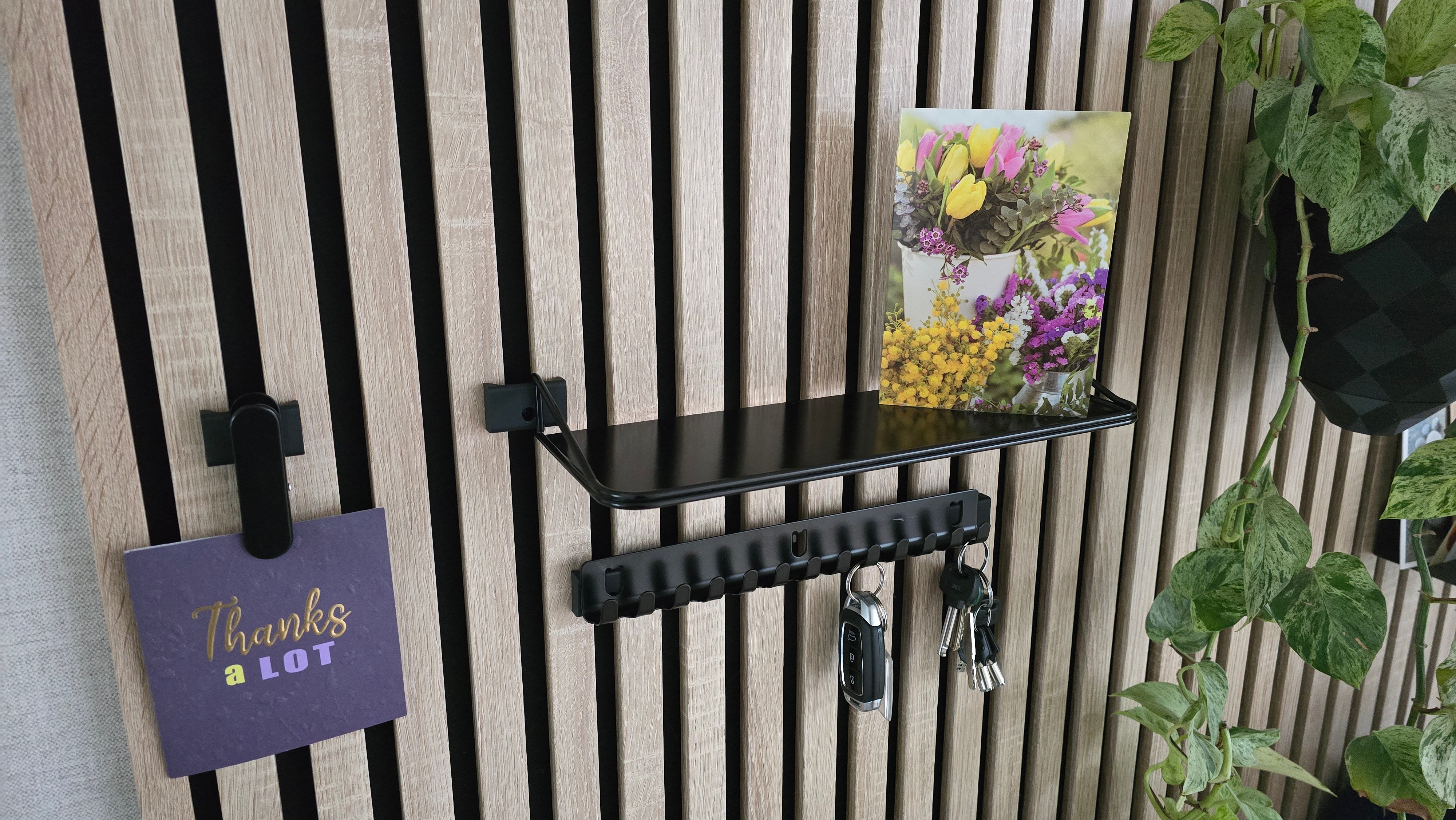 Akustikpaneel IKEA SKADIS Halterungen (2er-Set) – Twist & Go von WallTune