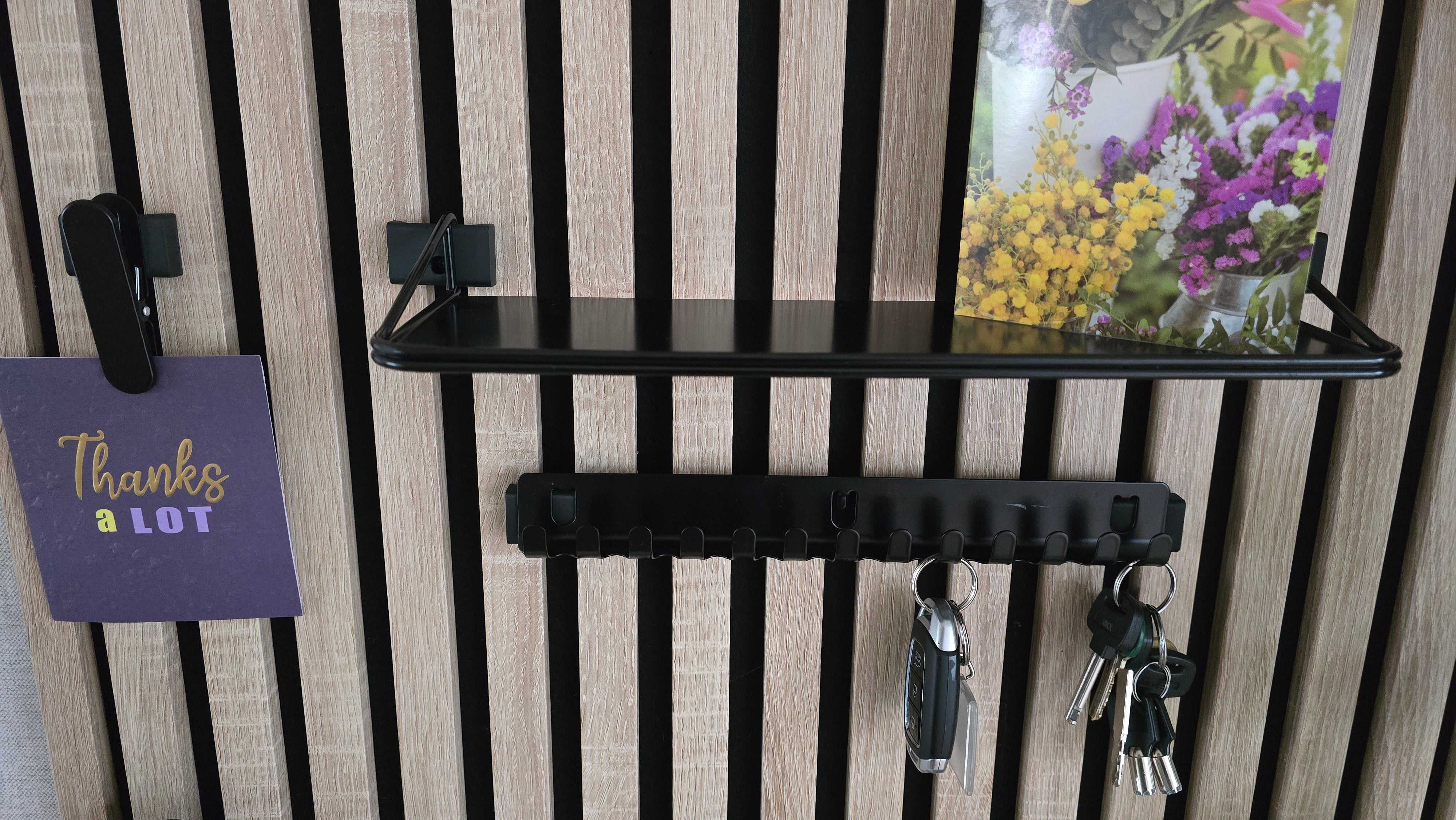 Akustikpaneel IKEA SKADIS Halterungen (2er-Set) – Twist & Go von WallTune
