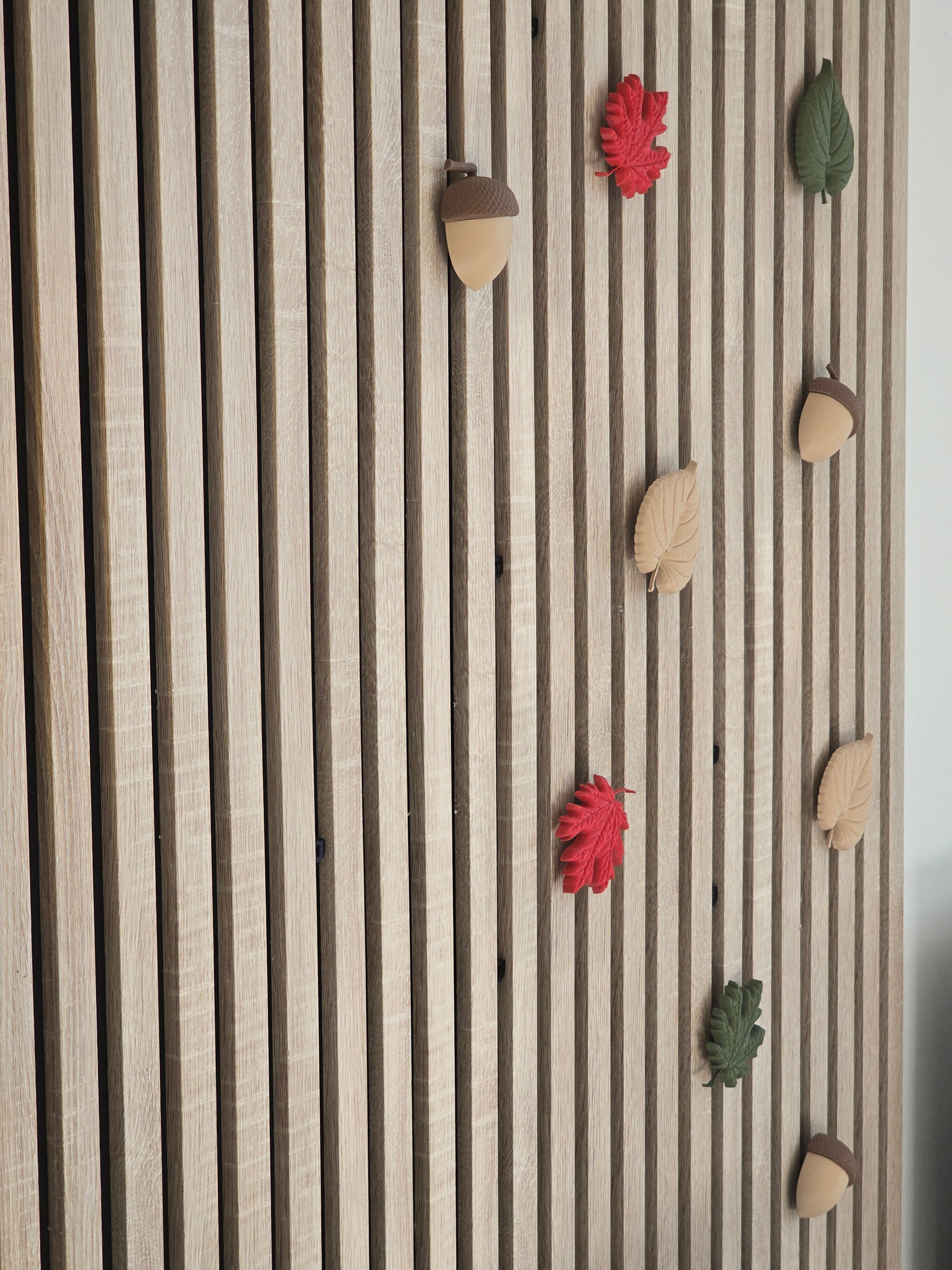 Autumn decoration - Installation: Wall Clip