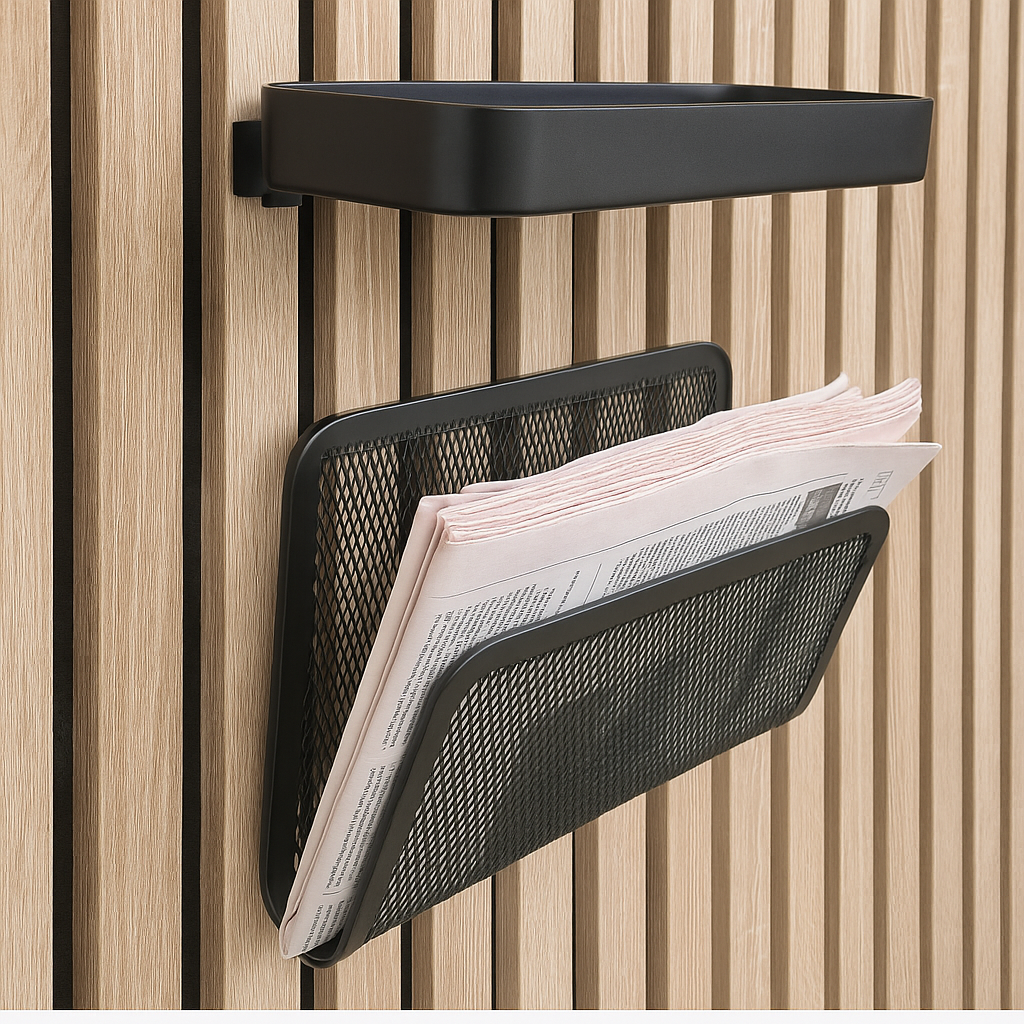 Akustikpaneel IKEA SKADIS Halterungen (2er-Set) – Twist & Go von WallTune