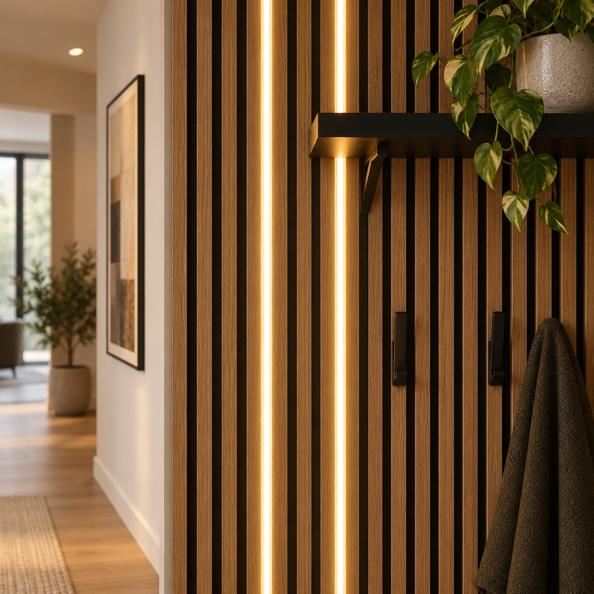 LED strips + Diffuser covers for Acoustic panels