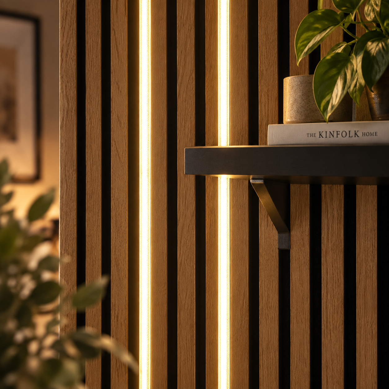 LED strips + Diffuser covers for Acoustic panels