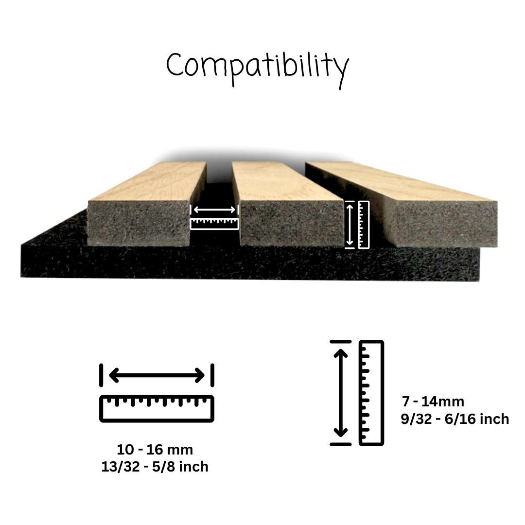 Decorative Stars for Acoustic Panels - Installation type: Wall Clip