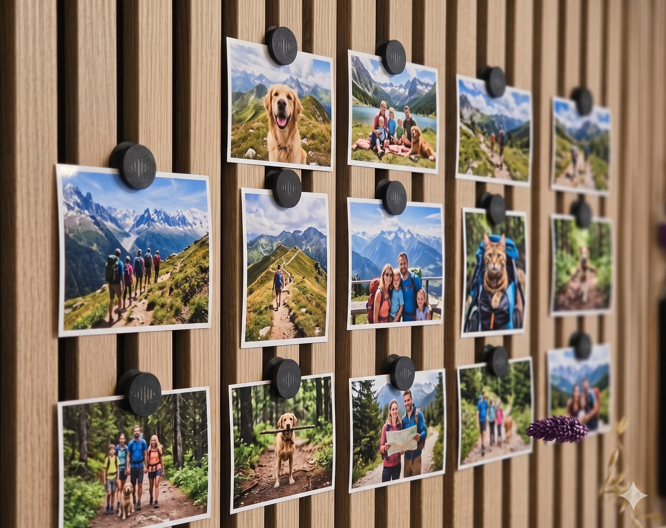 Magnet Clips - 4 Pack - Installation: Wall Clip