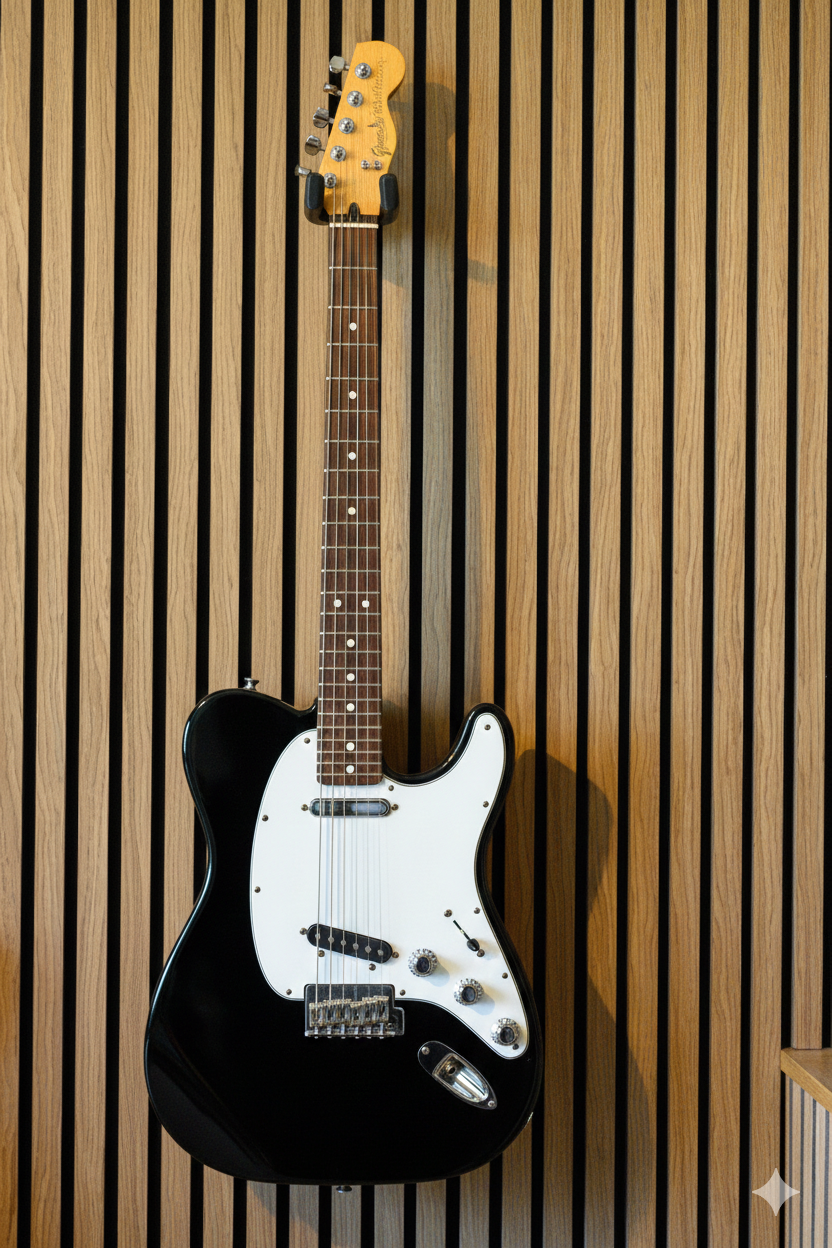 Gitarrenhalterung für Akustikpaneele – Montageart: Wandklemme