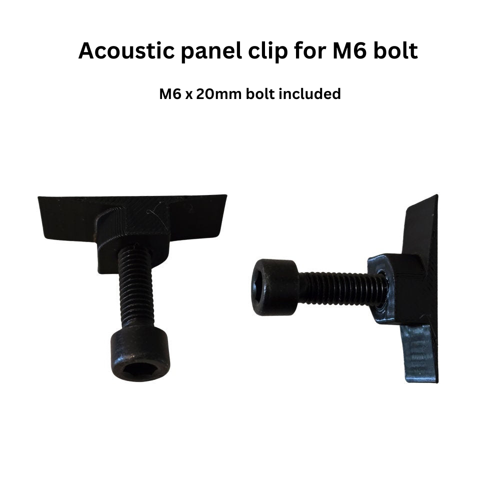 Wall Clip for M6 Bolt - Installation Type: Wall Clip
