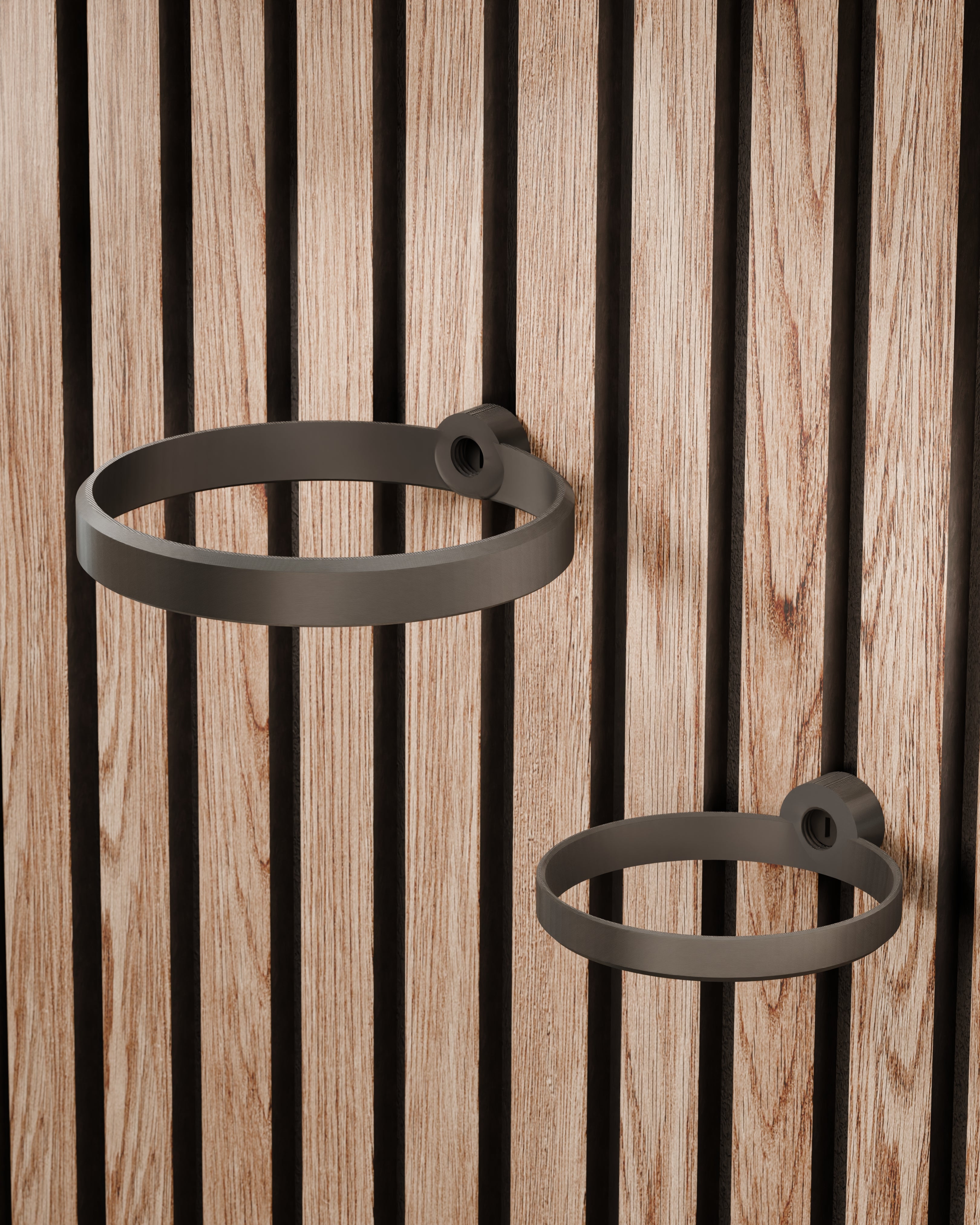 Pflanzenhalter/Ring für Akustikplatten - Montageart: Wandclip