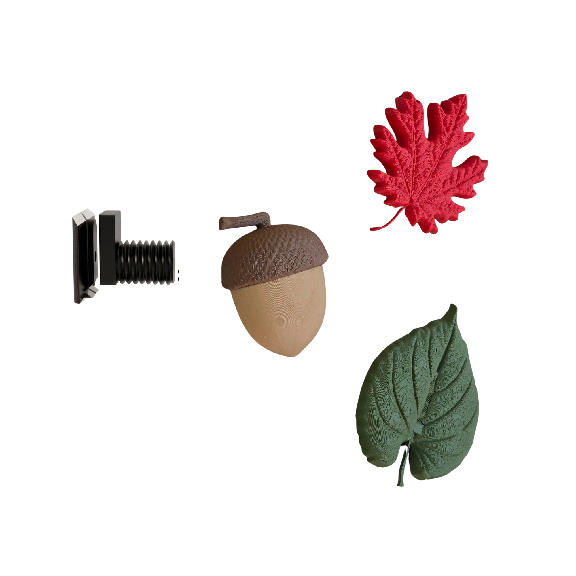 Autumn decoration - Installation: Wall Clip