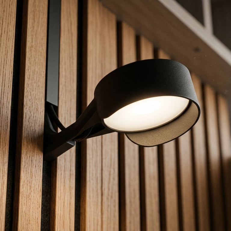 WallTune LED-Spot mit Halterung (IKEA STRIMSÄV im Lieferumfang) - Montage: Wandclip
