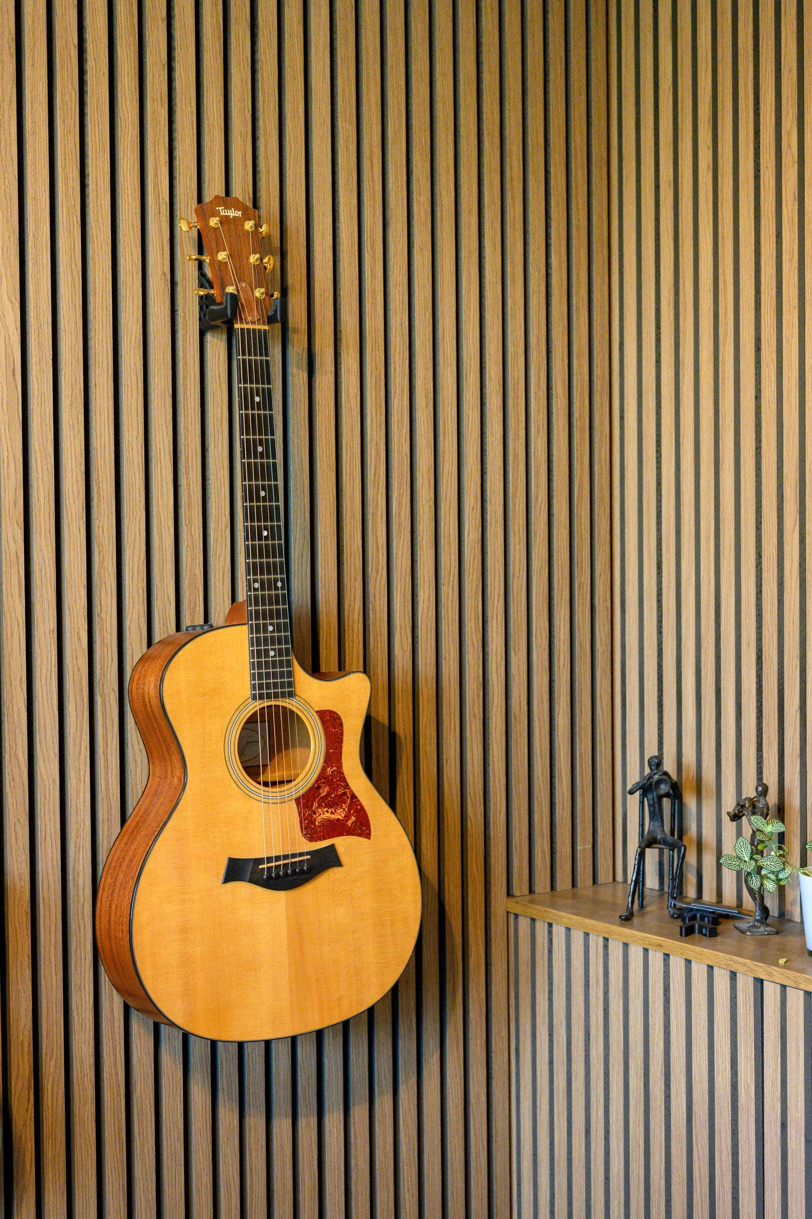 Guitar Hanger for Acoustic Panels - Installation Type: Wallclip