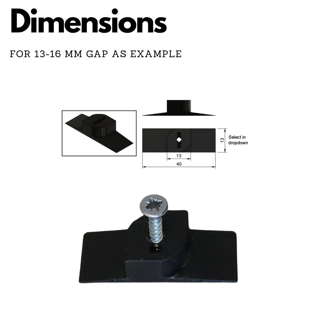 Acoustic Panel Wallclips for IKEA Nymane Wall Light  - Installation Type: Wall Clip